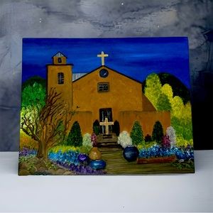 16”x20” Southwest Church Painting